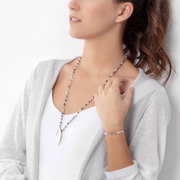 Long crystal quartz necklace marybola
