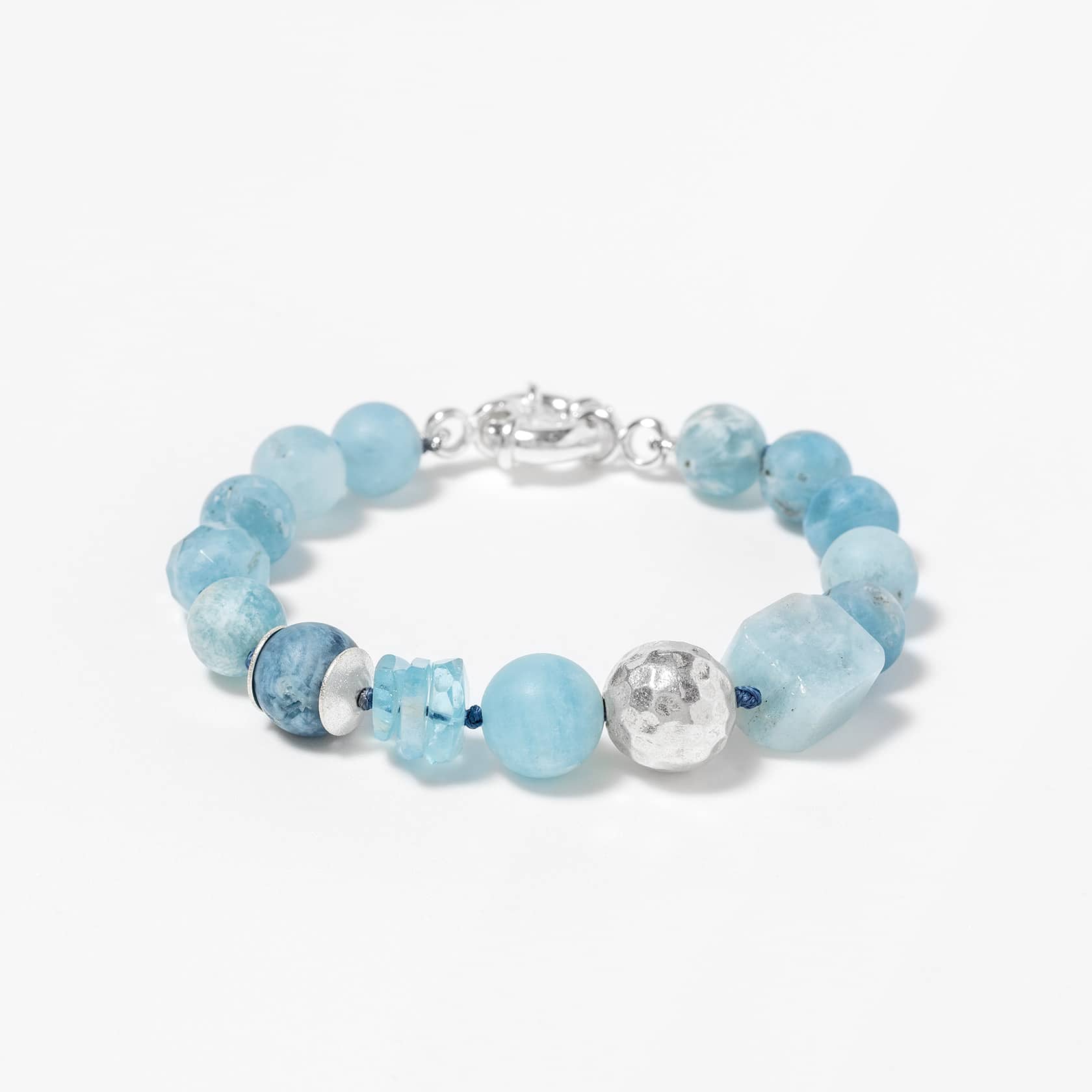 Kara aquamarine bracelet