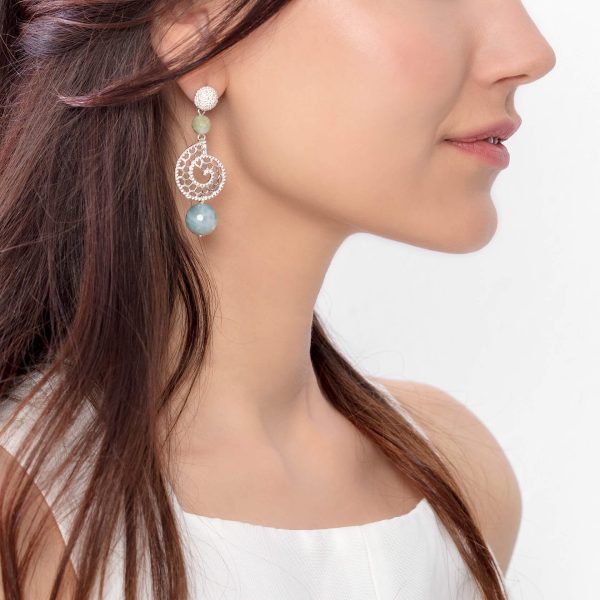 marybola large shell earrings