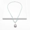 Aquamarine short necklace marybola