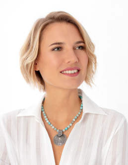 joyas de amazonita cora