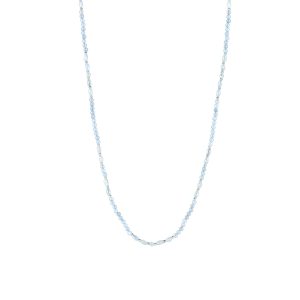 Chalcedony long necklace