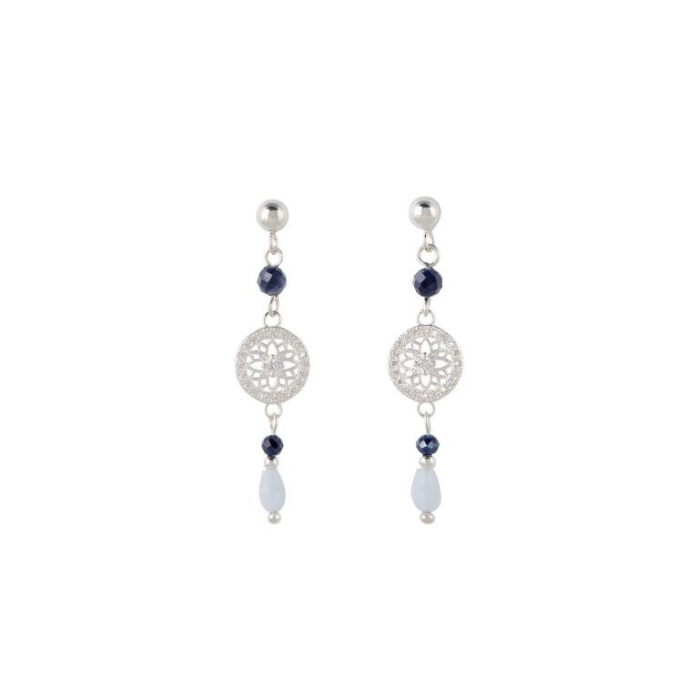 Pendientes Neptuno mandala