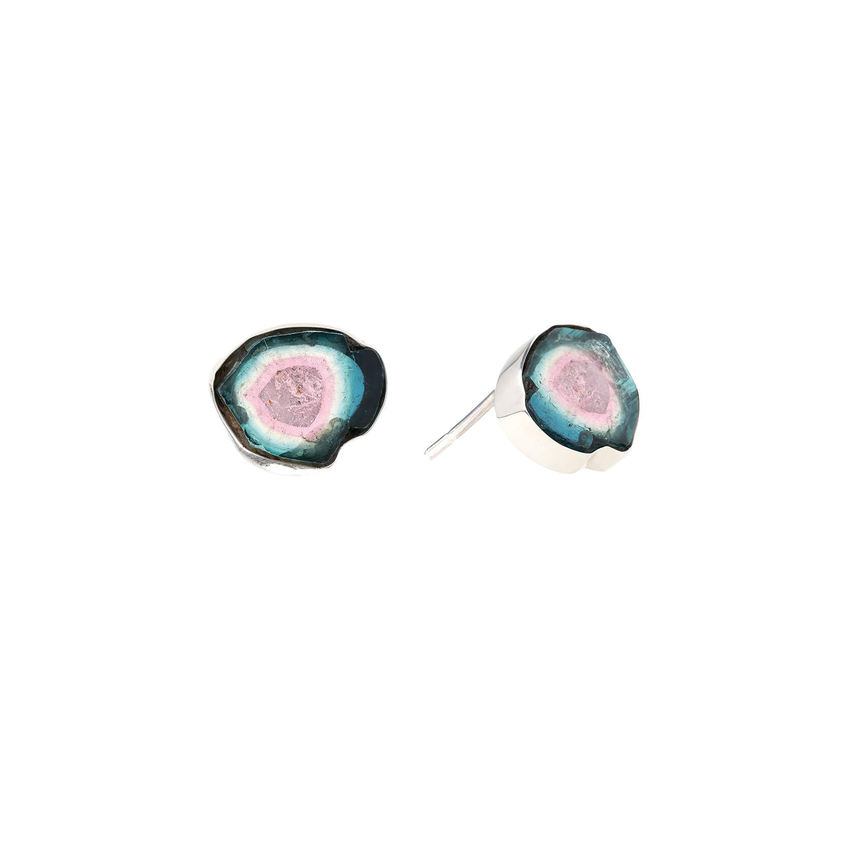 Watermelon tourmaline earrings Marybola