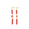 Pendientes coral largos Esenciales - Imagen 2