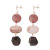 Pendientes granate Esenciales - Imagen 2