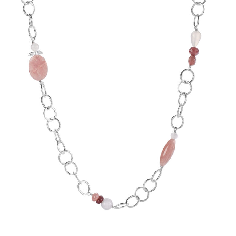 collar corto círculos
