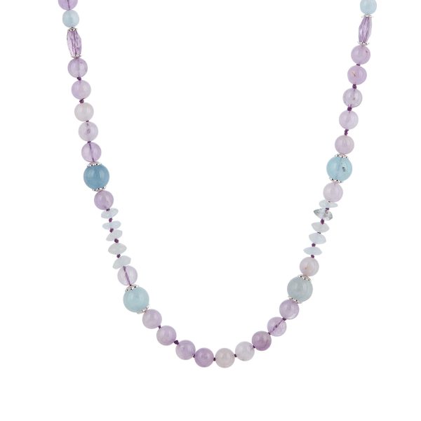 Collar largo Pétalos