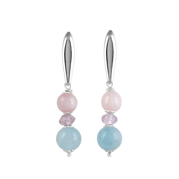 Pendientes Pétalos multi