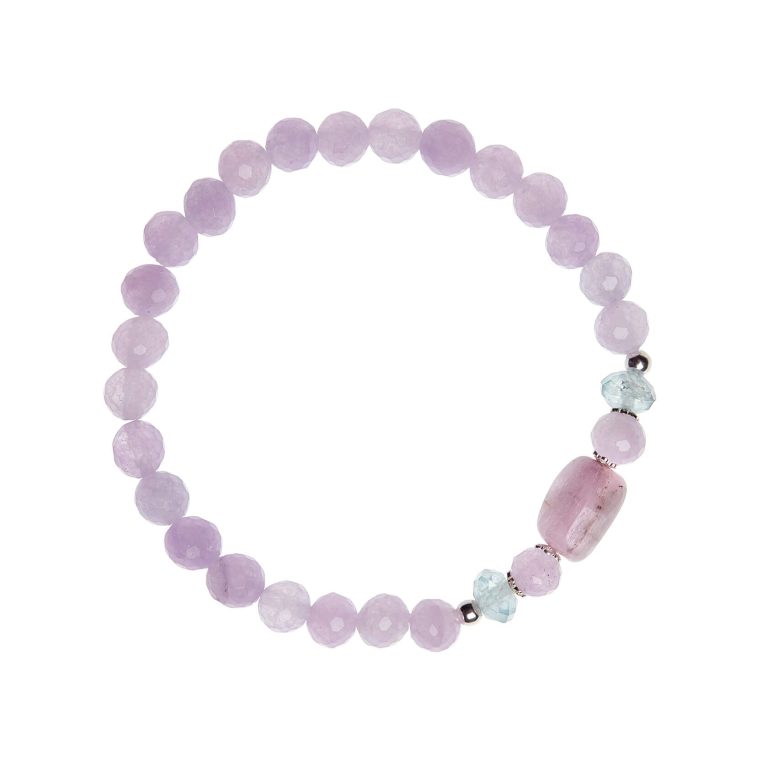 Pulsera Pétalos kunzita