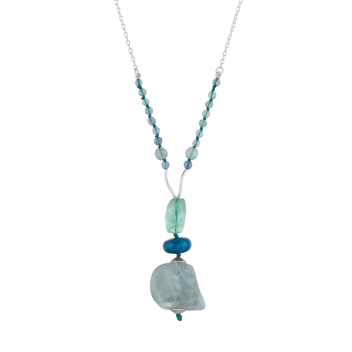 Colgante Bruma fluorita